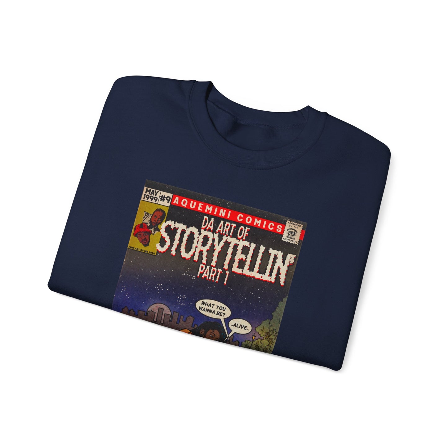 Da Art of Storytellin’ Part 1 - Unisex Heavy Blend™ Crewneck Sweatshirt