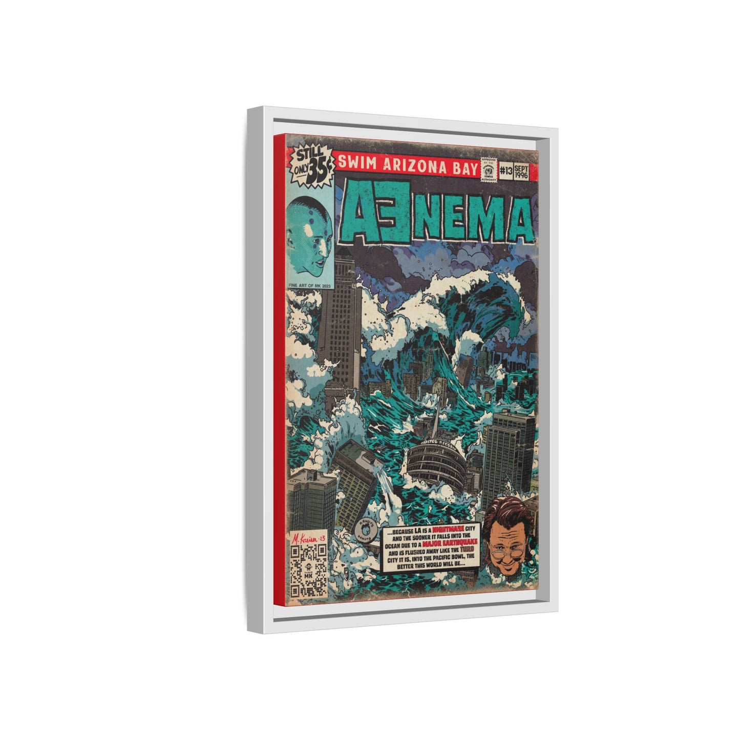 Tool - Aenema - Gallery Canvas Wraps, Vertical Frame