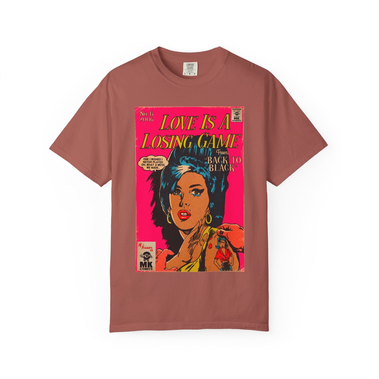 Love is a Losing Game - Unisex Comfort Colors T-shirt