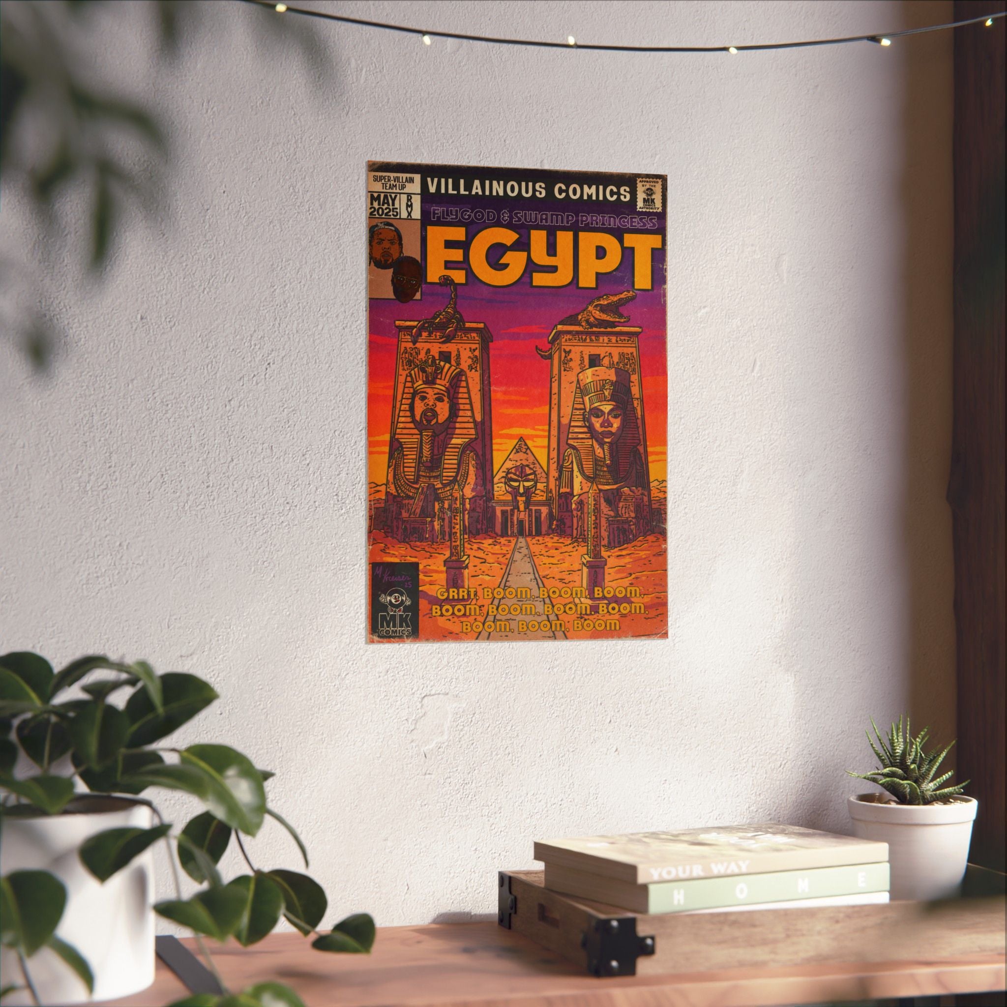 Egypt Remix - Matte Vertical Posters