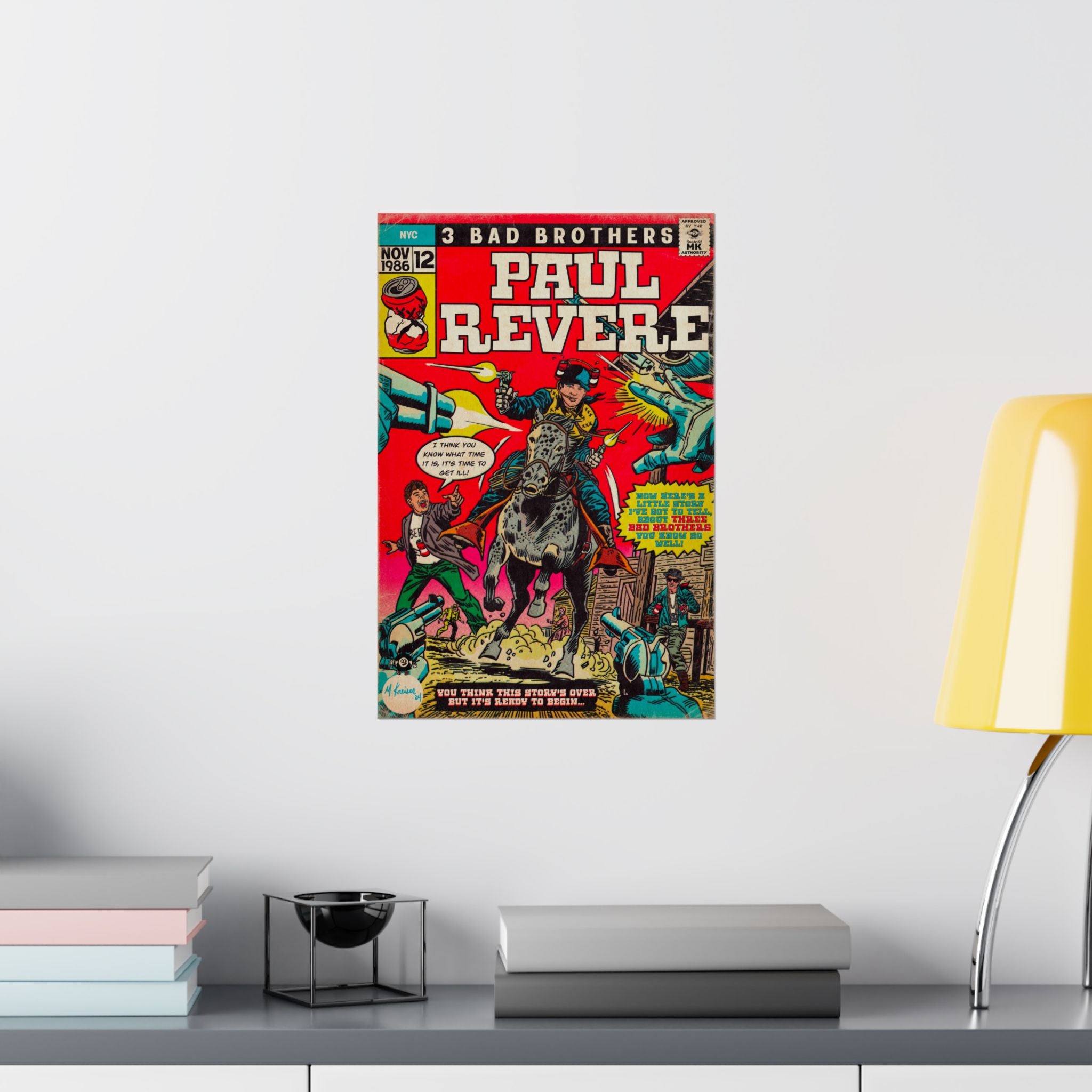 Paul Revere - Matte Vertical Posters