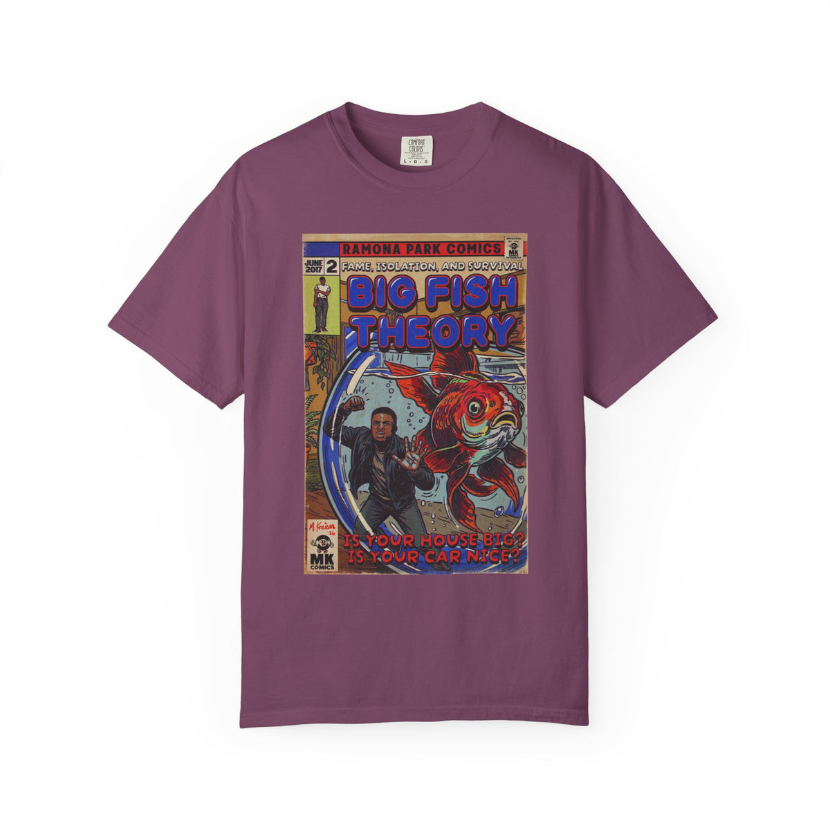 Big Fish Theory - Unisex Garment-Dyed T-shirt