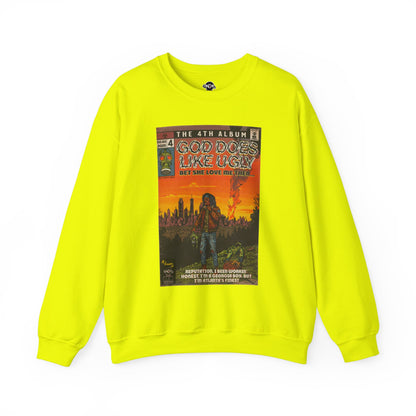 God Does Like Ugly - Unisex Heavy Blend™ Crewneck Sweatshirt