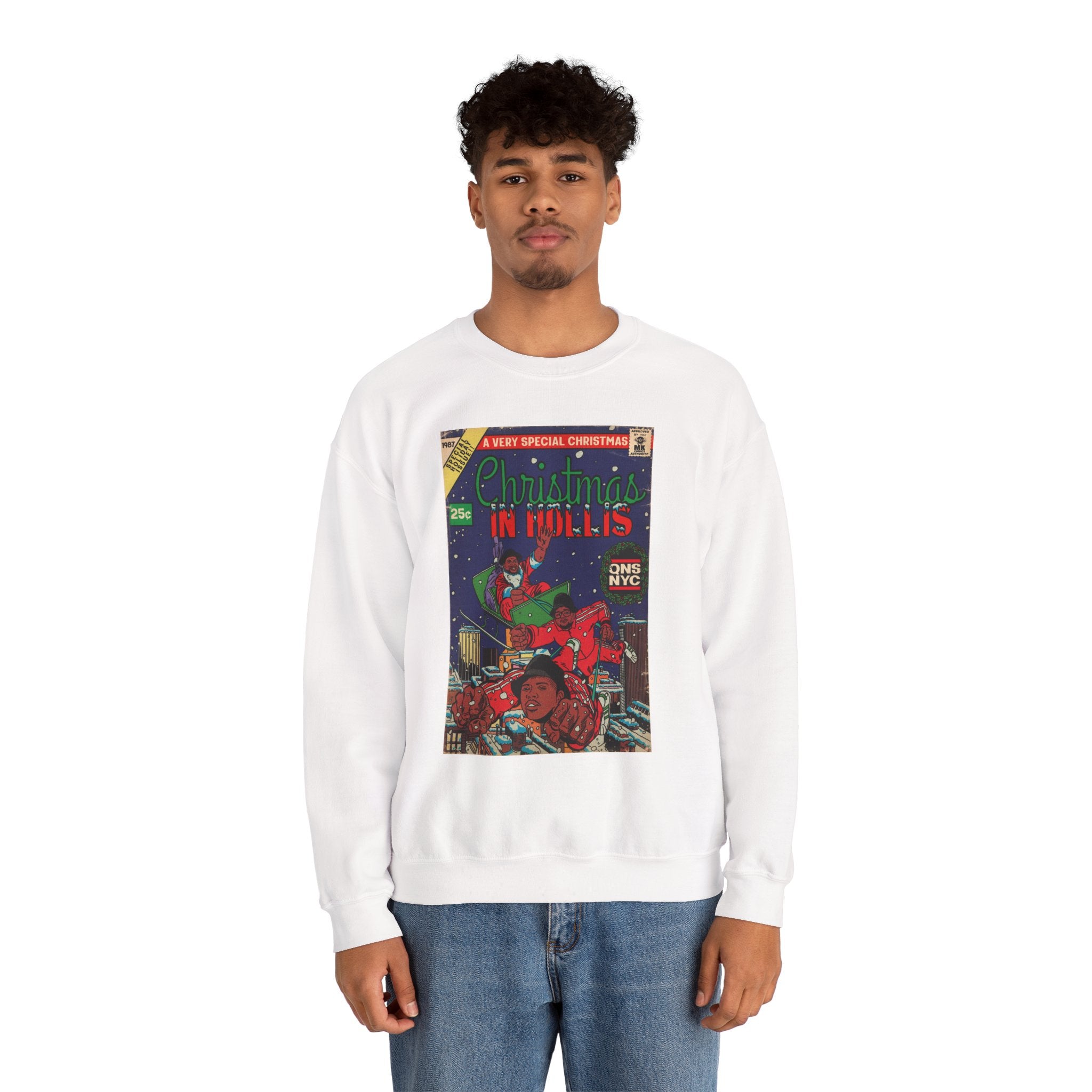 Christmas in Hollis - Unisex Heavy Blend™ Crewneck Sweatshirt
