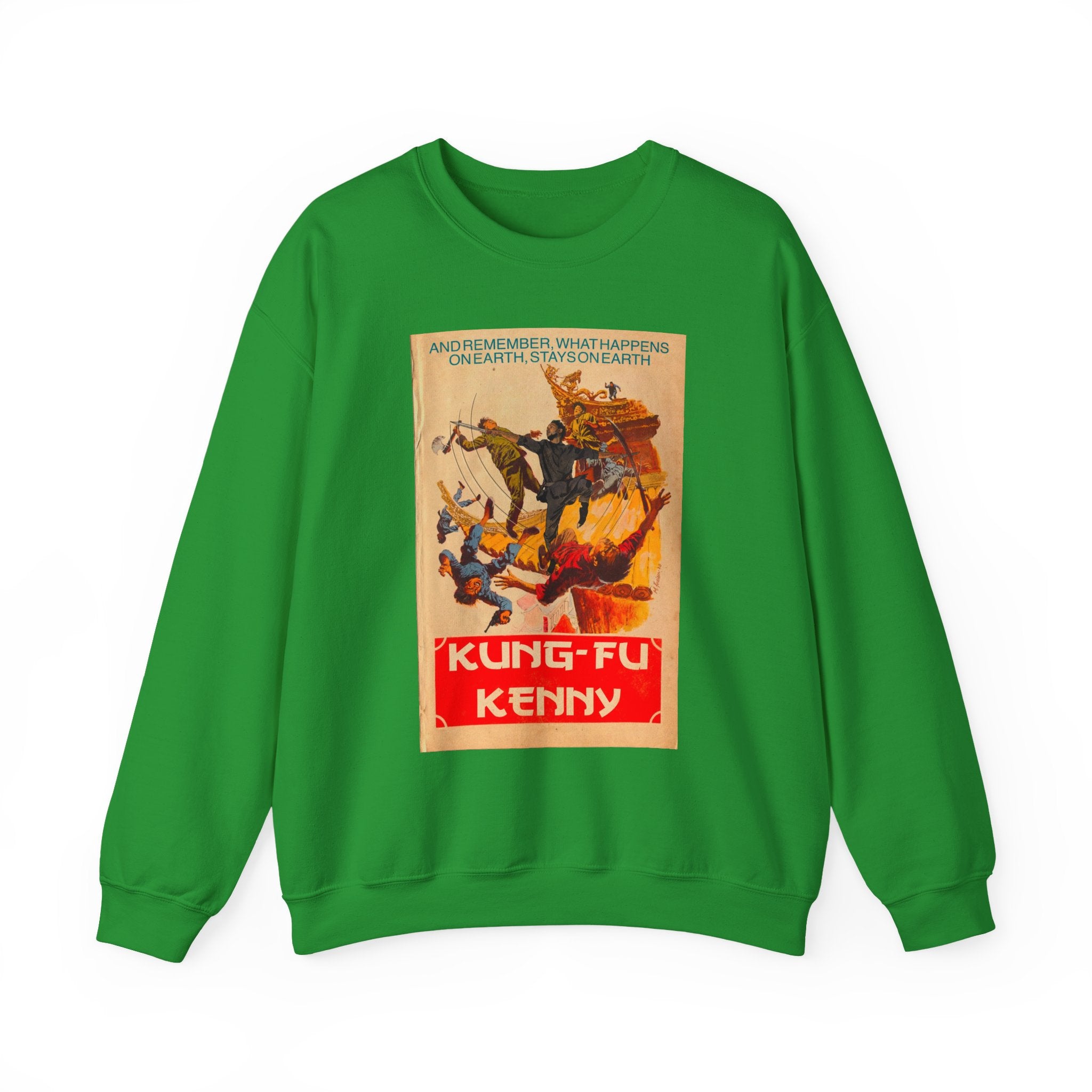 Kung Fu Kenny - Unisex Heavy Blend™ Crewneck Sweatshirt