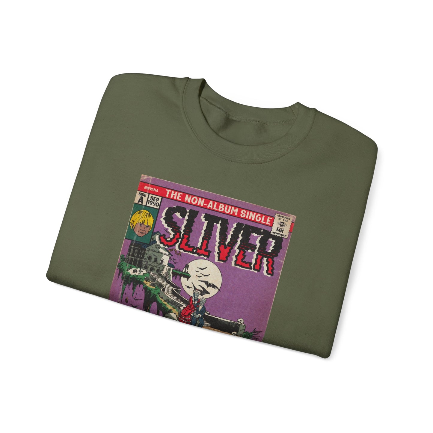 Nirvana - Sliver - Unisex Heavy Blend™ Crewneck Sweatshirt