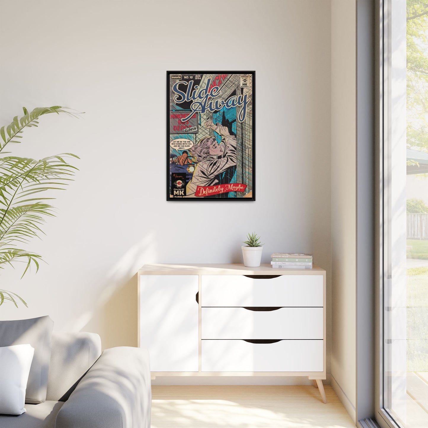 Oasis - Slide Away - Gallery Canvas Wraps, Vertical Frame