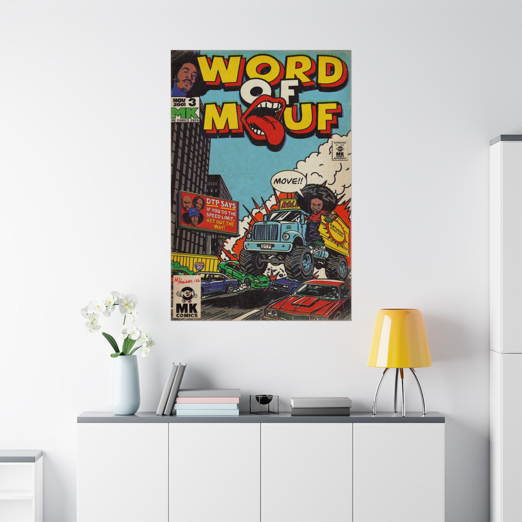 Word of Mouf - Matte Vertical Posters