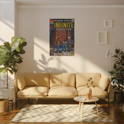 Infinite - Comic Book Art - Matte Canvas, Stretched, 0.75" (Multi-Size)