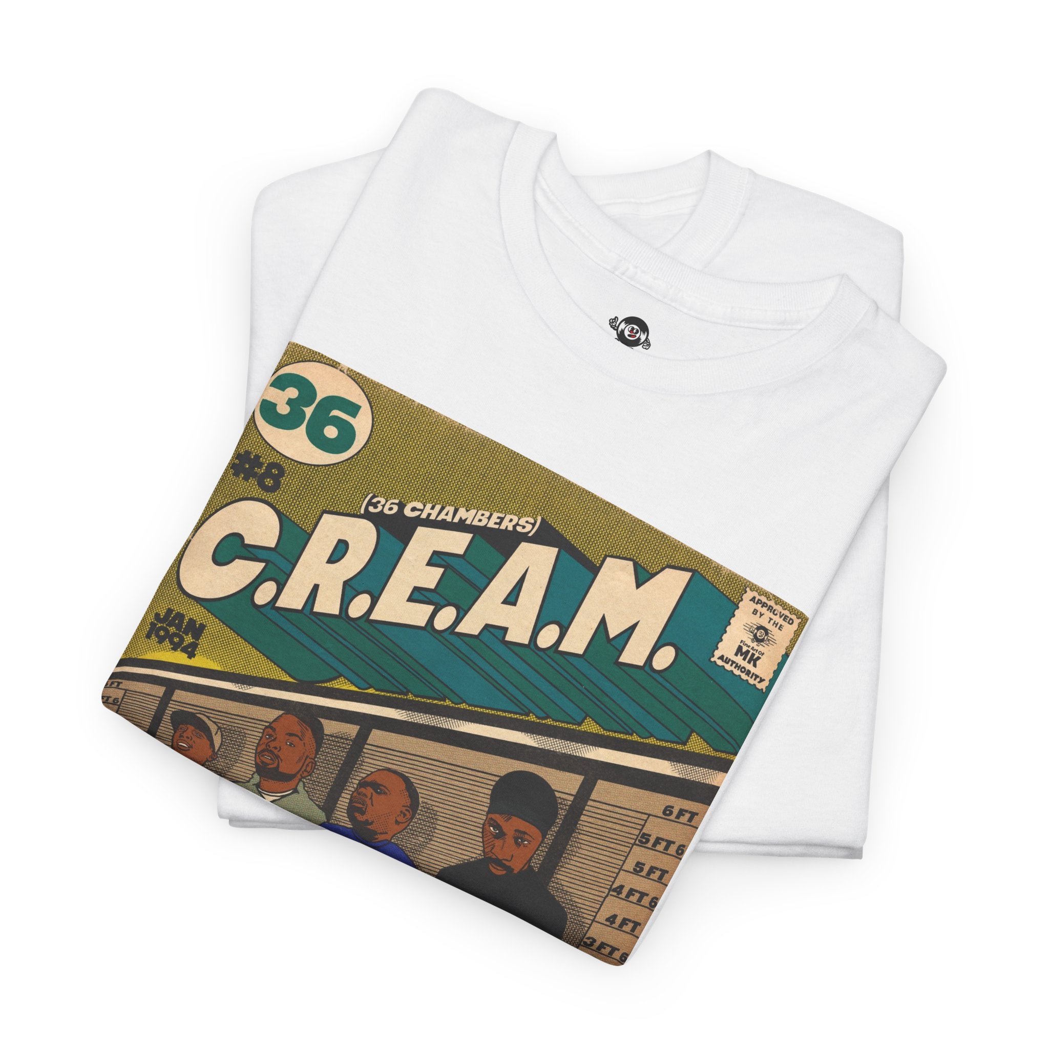 CREAM - MK Classic - Unisex Heavy Cotton Tee