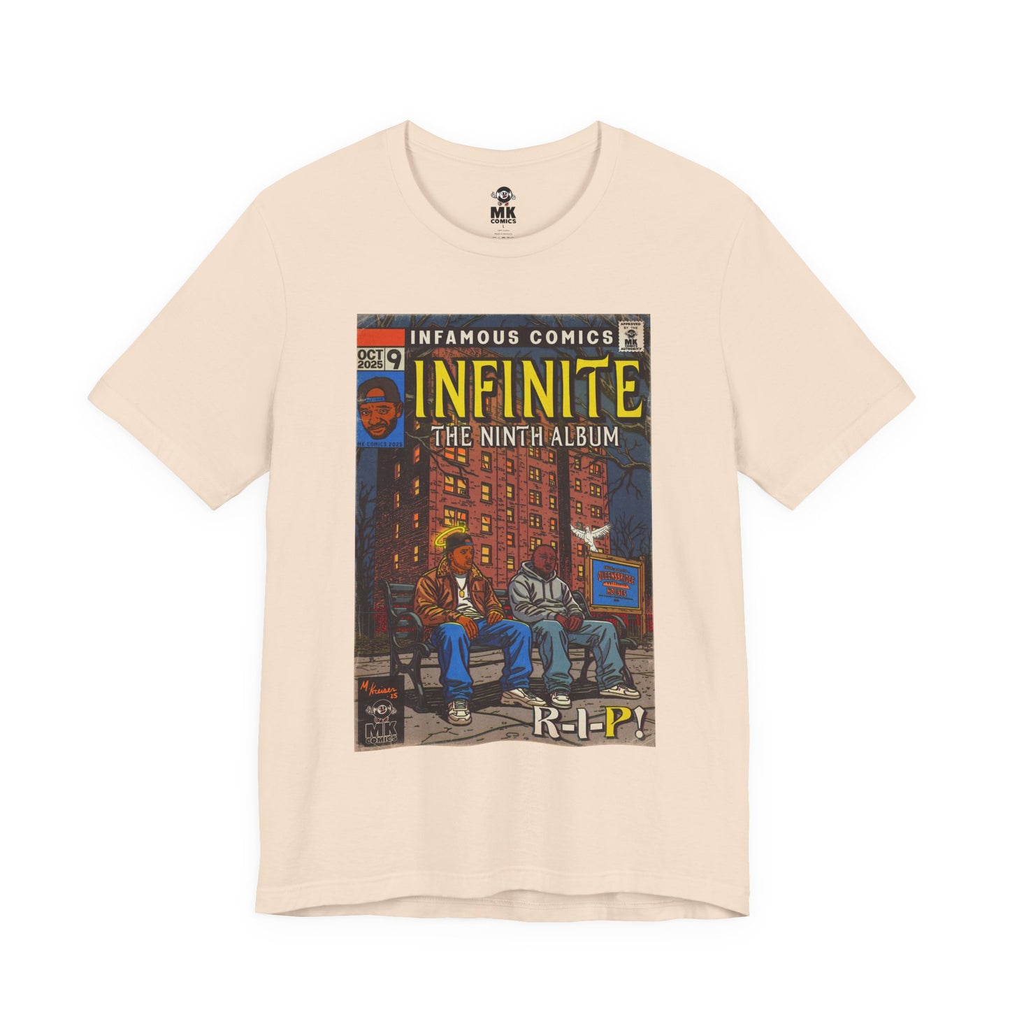 Infinite - Comic Book Art - Unisex Jersey Short Sleeve Tee