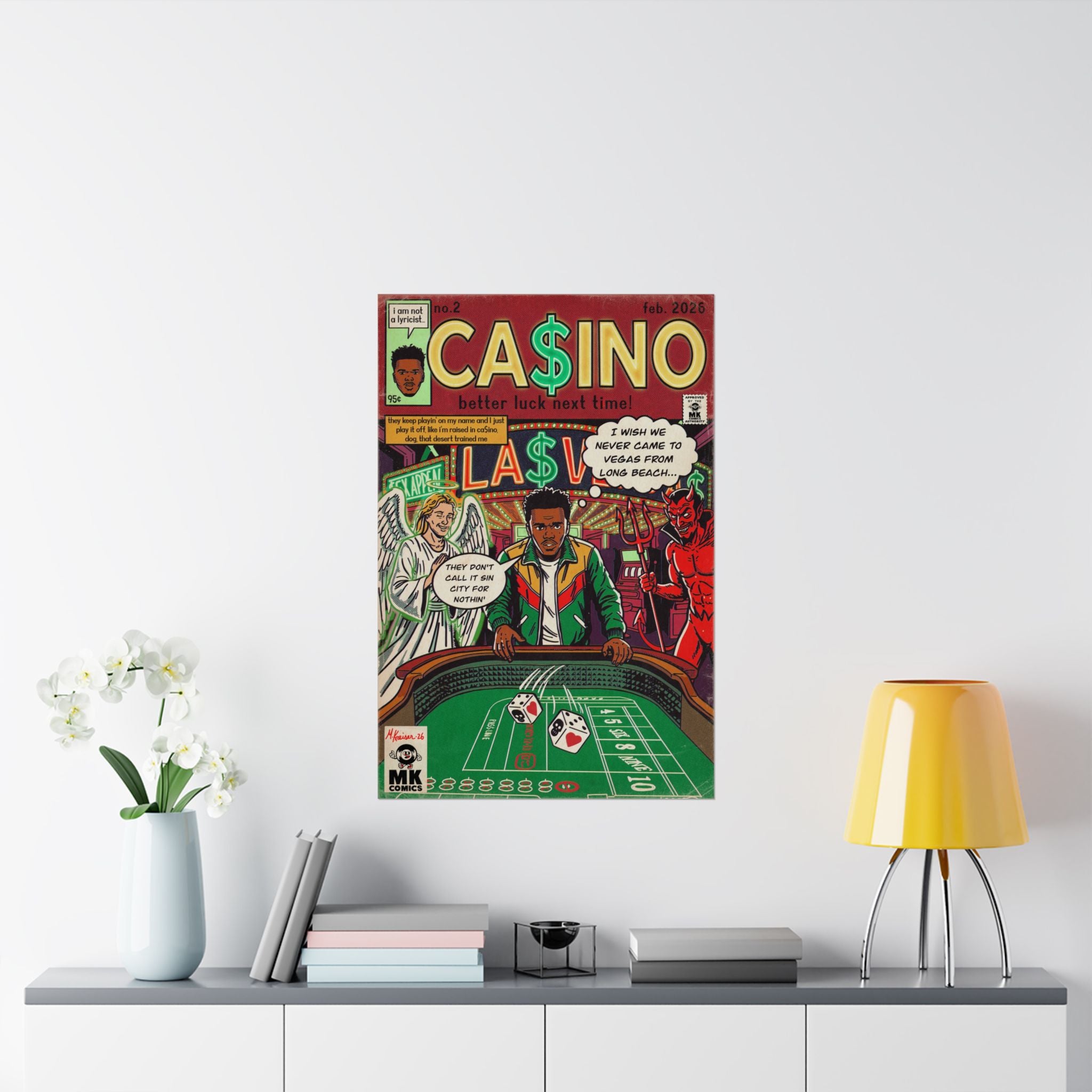 Casino - Matte Vertical Posters