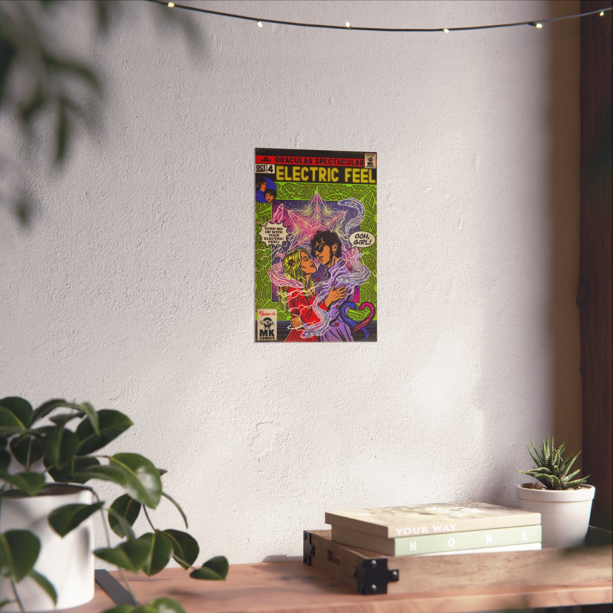 Electric Feel - Matte Vertical Posters