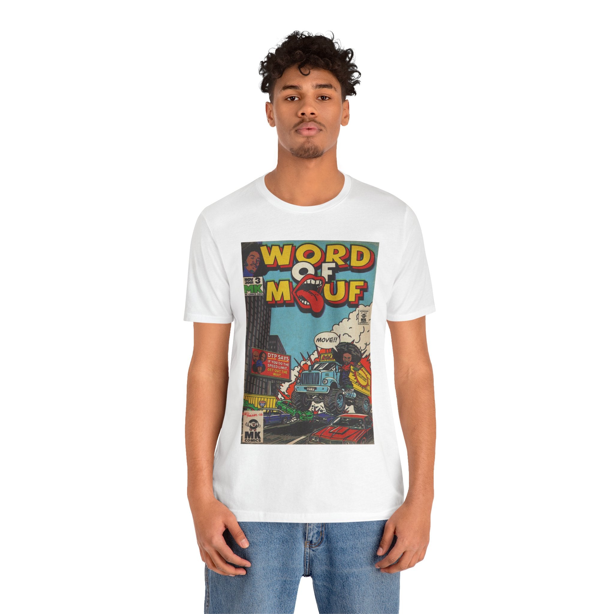 Word of Mouf - Unisex Jersey Short Sleeve Tee