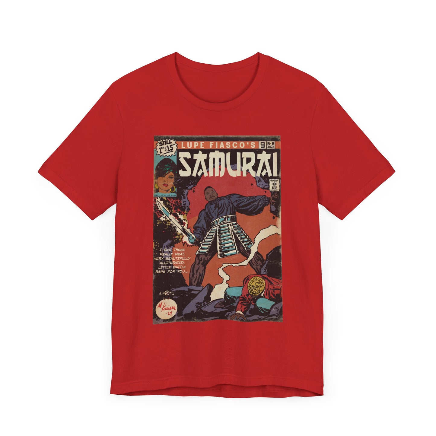 Samurai - Unisex Jersey Short Sleeve Tee