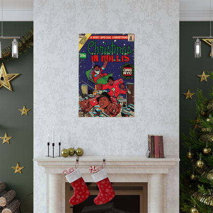 Christmas in Hollis - Matte Vertical Posters