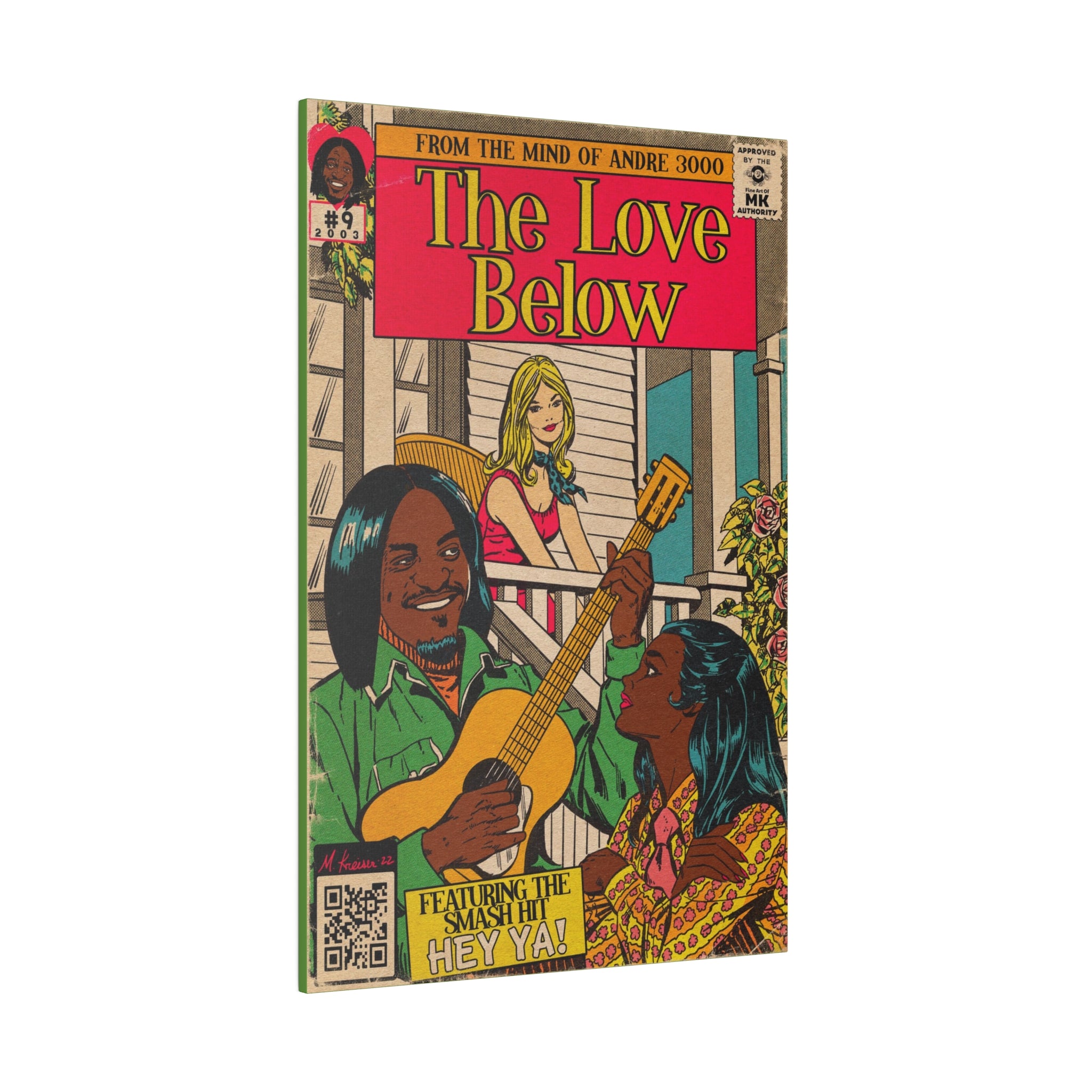The Love Below - Matte Canvas, Stretched