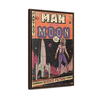 Kid Cudi - Man on the Moon - Gallery Canvas Wraps, Vertical Frame