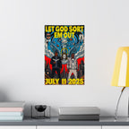 Let God Sort Em Out - Matte Vertical Posters