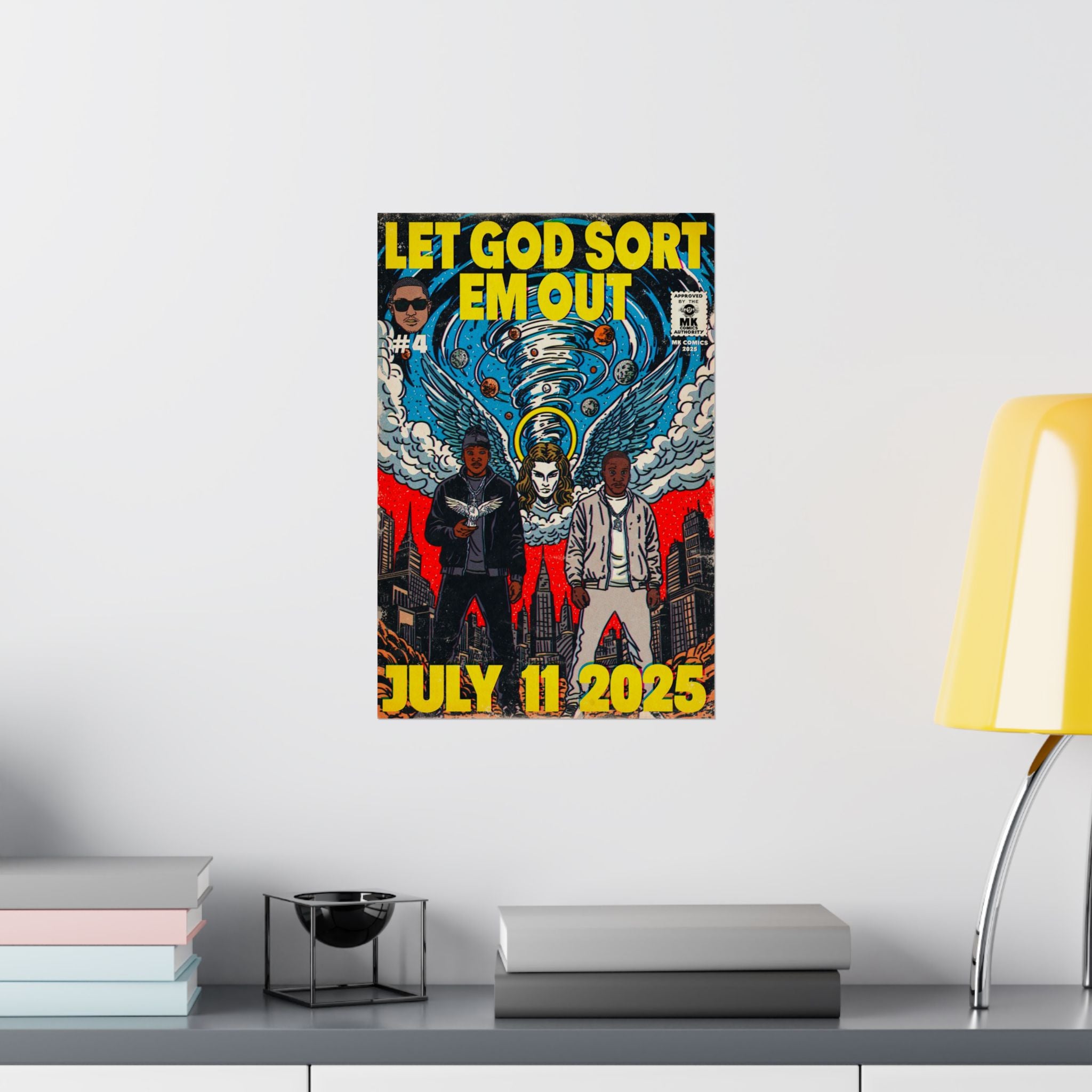 Let God Sort Em Out - Matte Vertical Posters