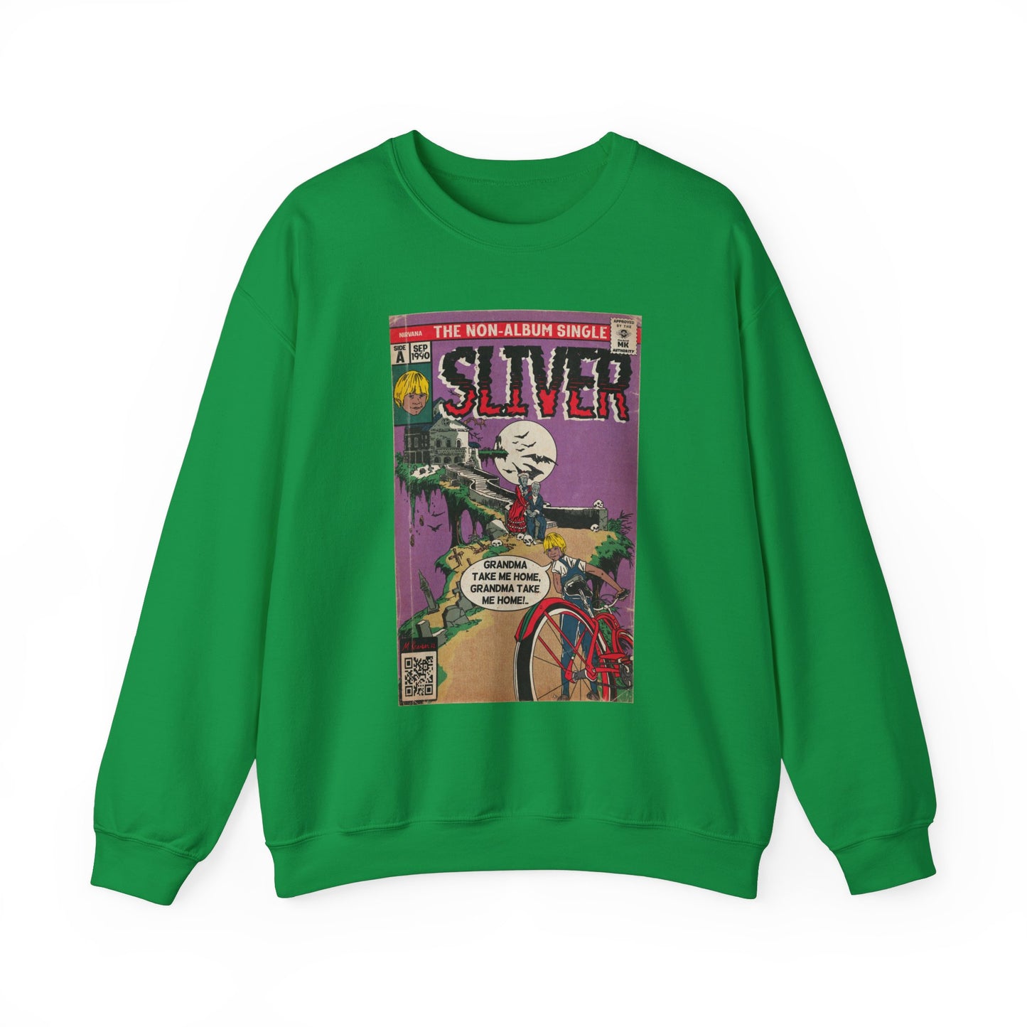 Nirvana - Sliver - Unisex Heavy Blend™ Crewneck Sweatshirt