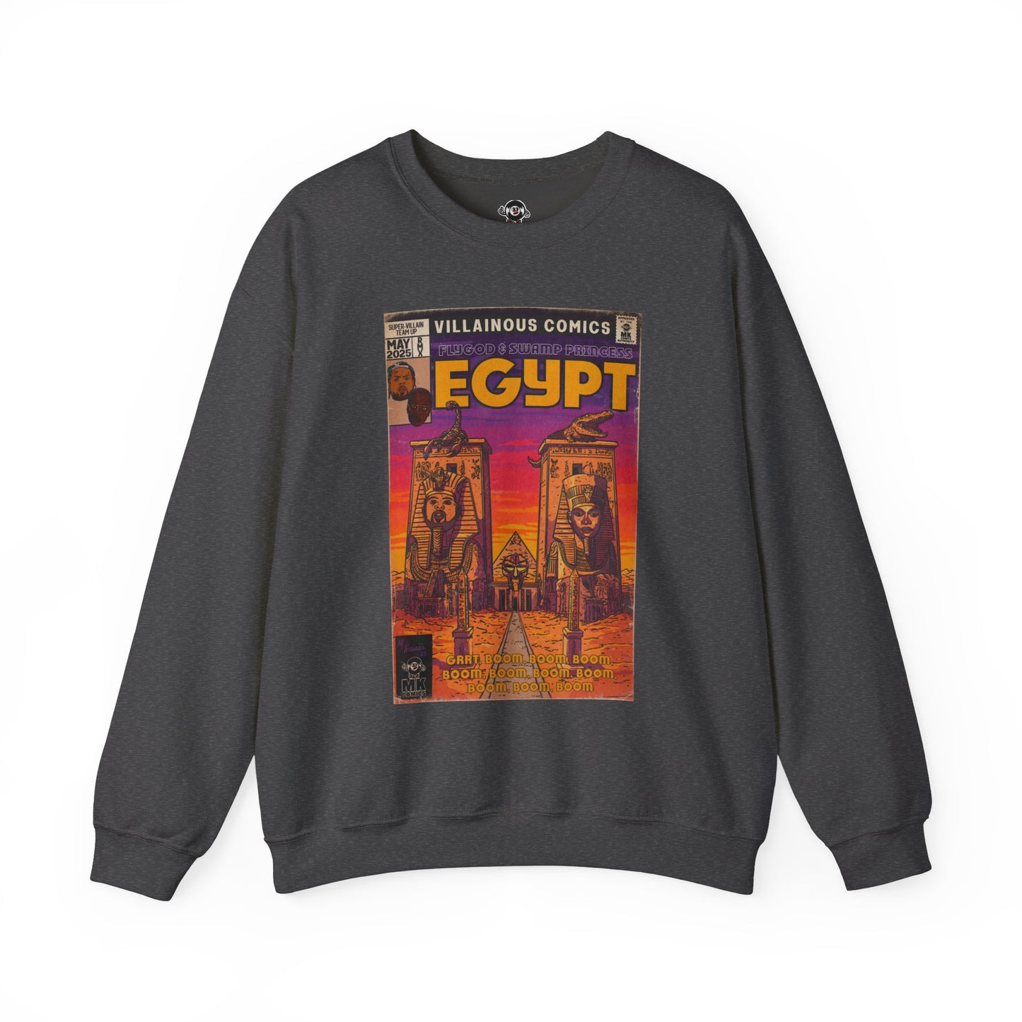 Egypt Remix - Unisex Heavy Blend™ Crewneck Sweatshirt