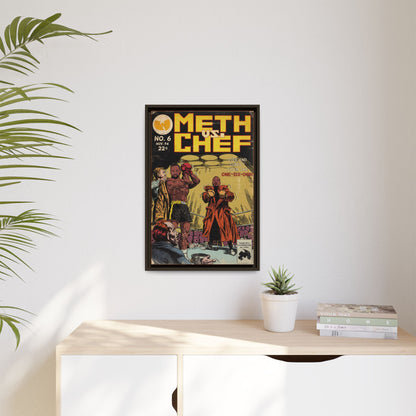 Method Man & Raekwon - Meth vs. Chef - Gallery Canvas Wraps, Vertical Frame