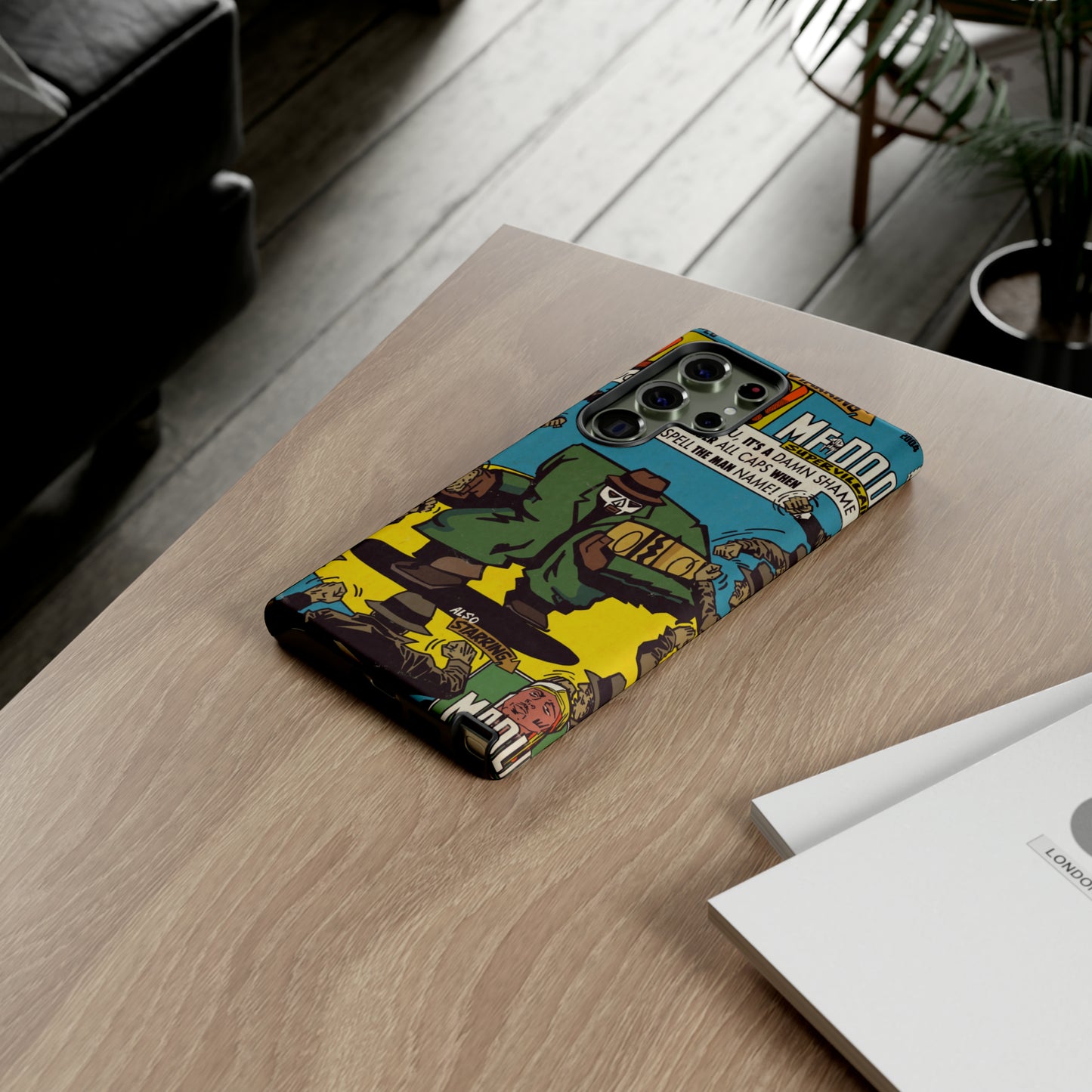 MF DOOM - All Caps - Tough Phone Cases