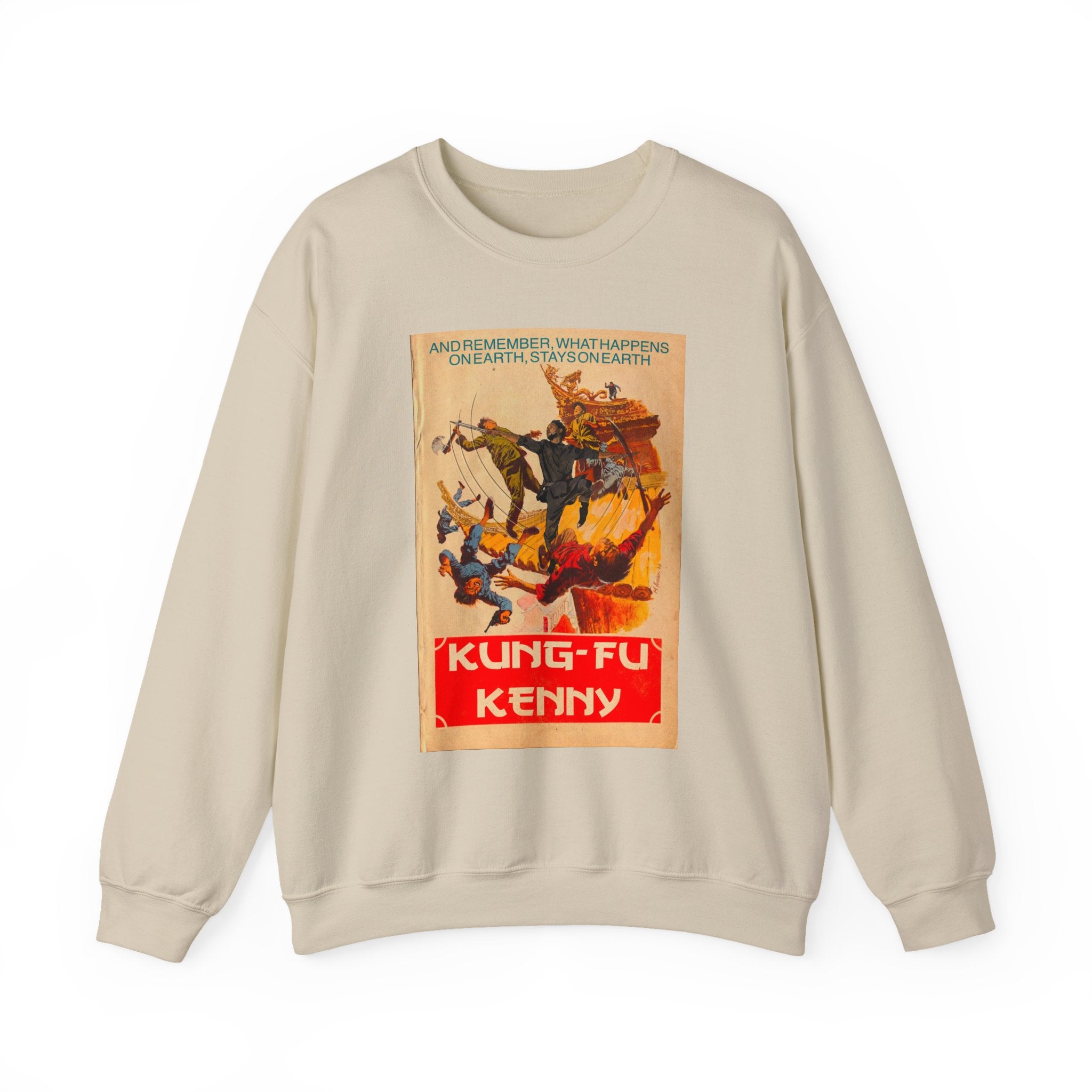 Kung Fu Kenny - Unisex Heavy Blend™ Crewneck Sweatshirt