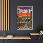 Toxicity - Matte Canvas, Framed (Multi-color)