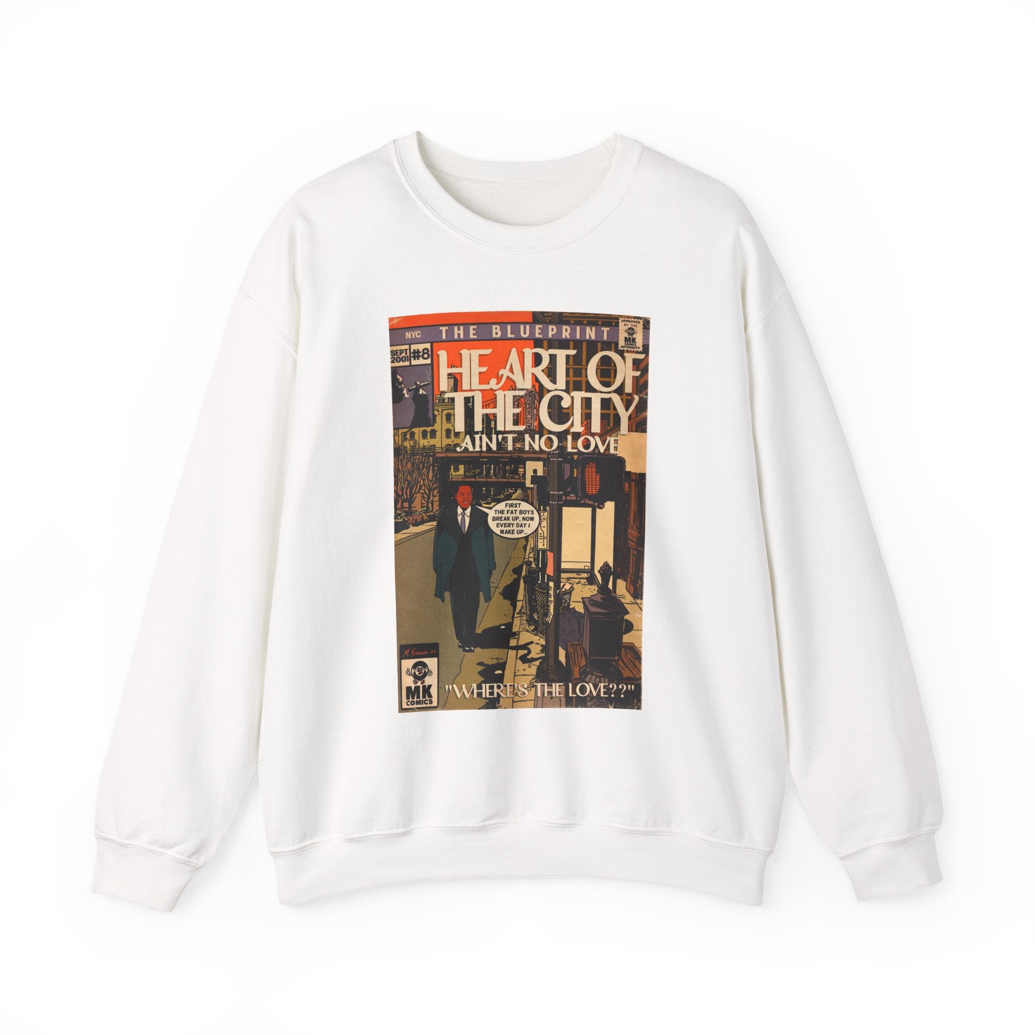 Heart of the City - Unisex Heavy Blend™ Crewneck Sweatshirt