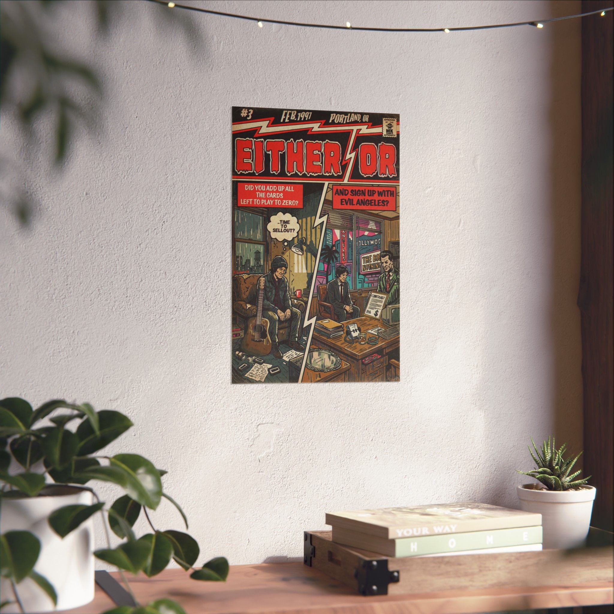 Either/Or - Matte Vertical Posters