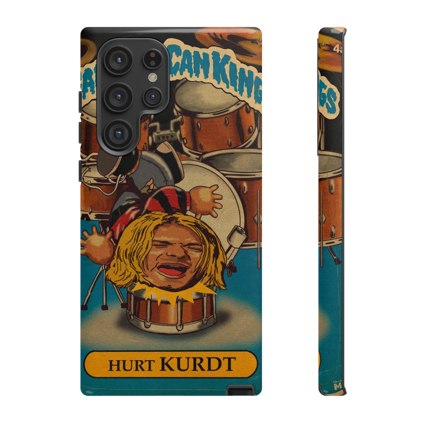 Hurt KURDT - Garbage Can Kings - Nirvana - Tough Phone Cases