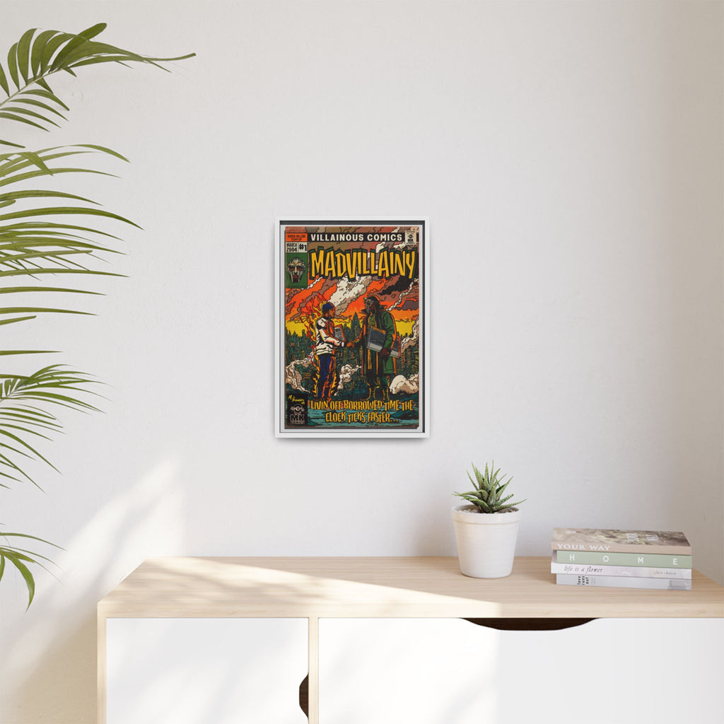 Madvillainy - Matte Canvas, Framed (Multi-color)