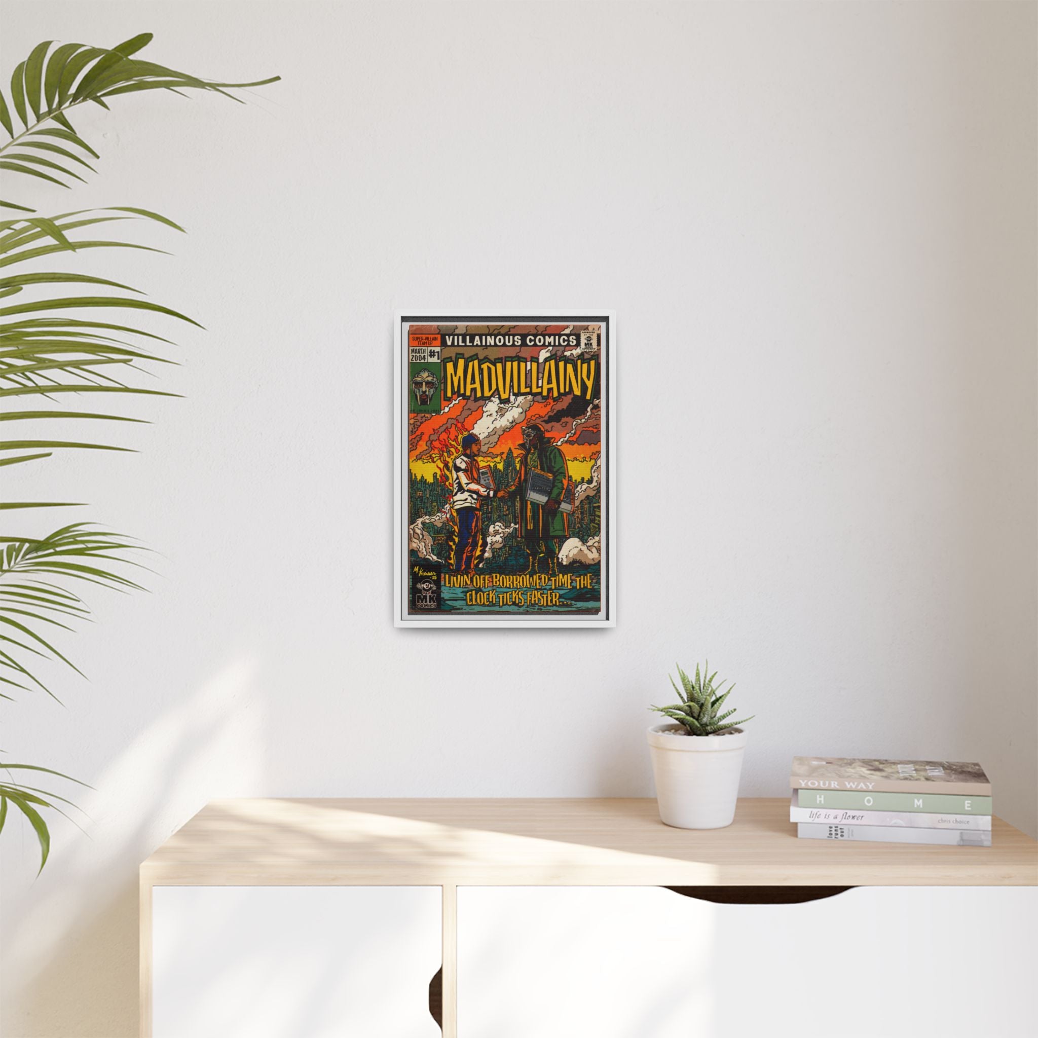 Madvillainy - Matte Canvas, Framed (Multi-color)