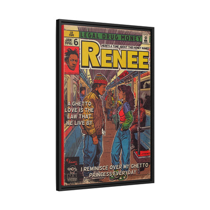 Lost Boyz - Renee - Matte Canvas, Framed (Multi-color)