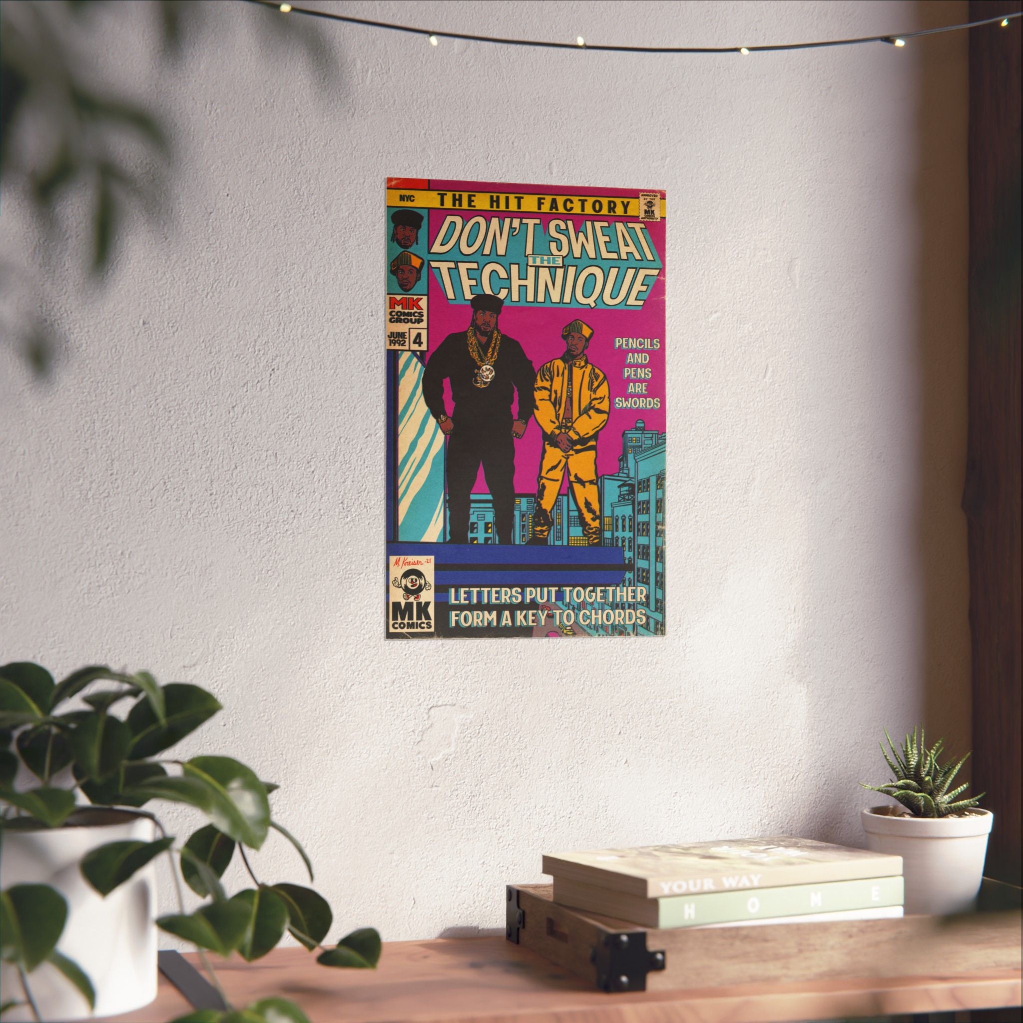 Don't Sweat the Technique - Matte Vertical Posters