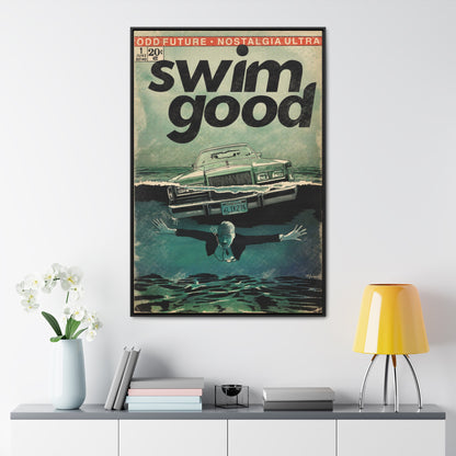 Frank Ocean - Swim Good - Gallery Canvas Wraps, Vertical Frame