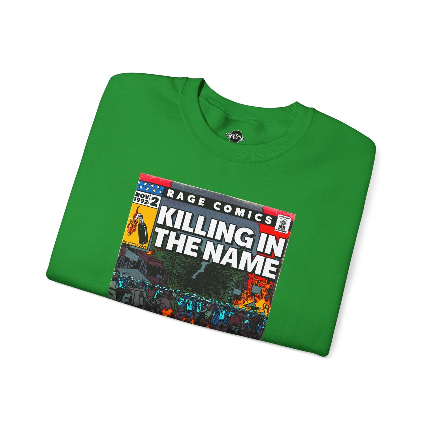 Rage - Killing In the Name - Unisex Heavy Blend™ Crewneck Sweatshirt