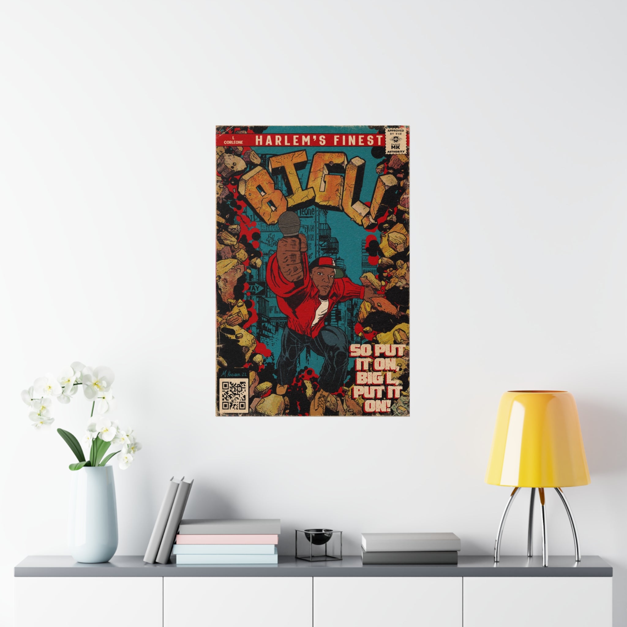 Put It On - Vertical Matte Poster