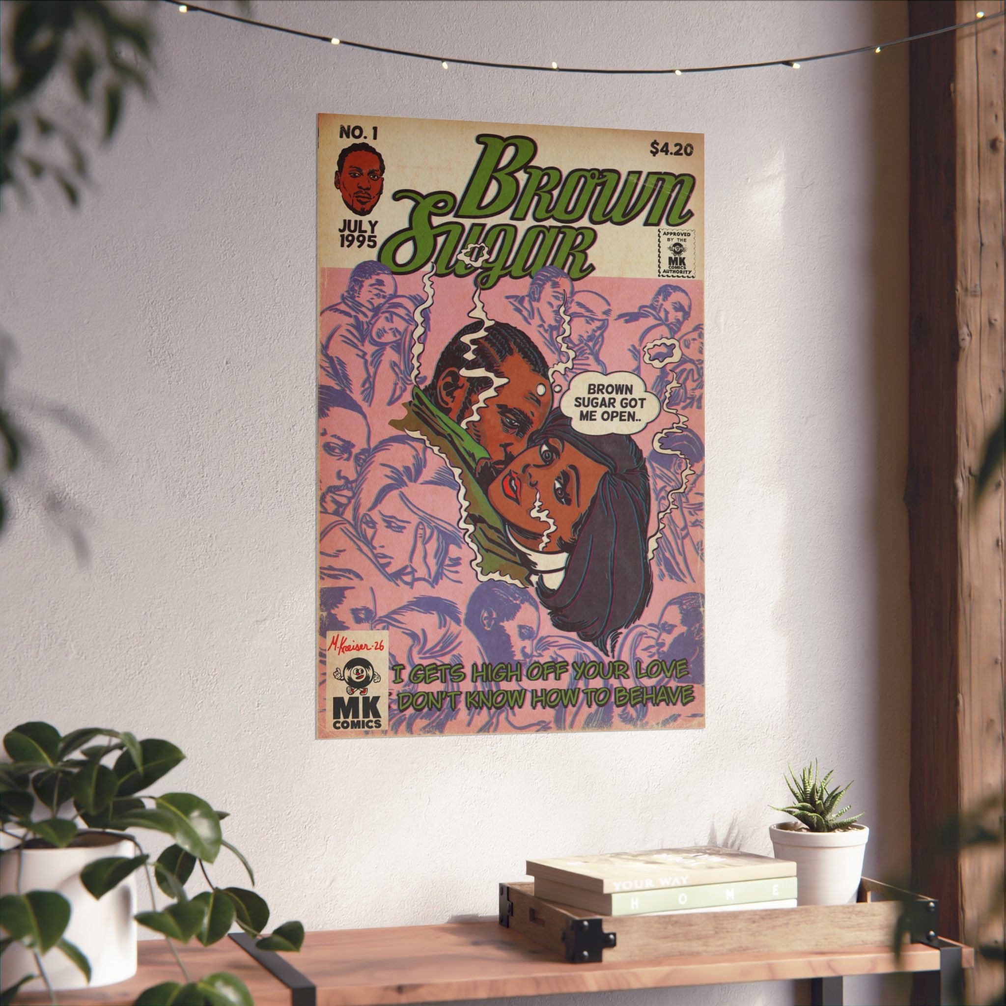 Brown Sugar - Matte Vertical Posters
