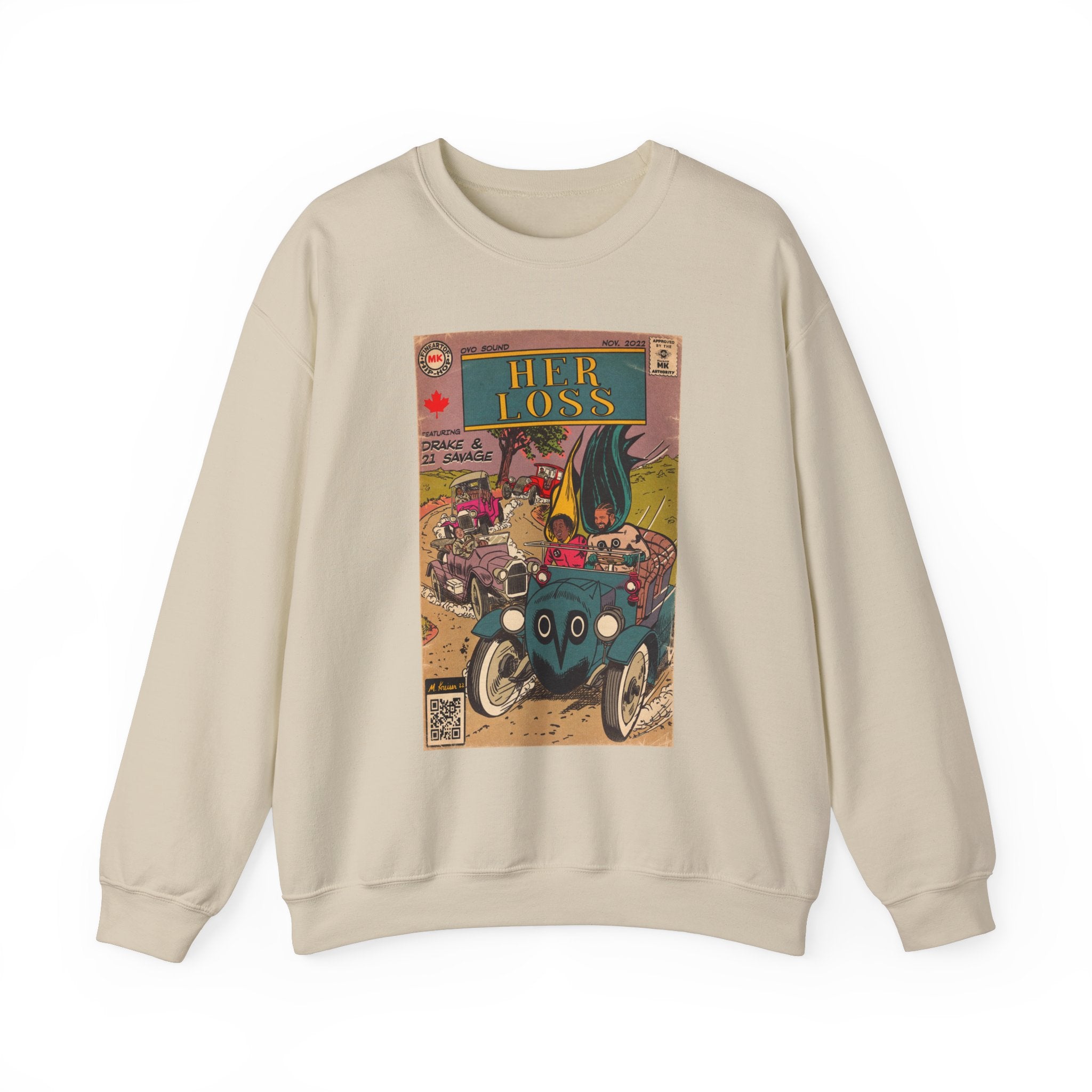 Her Loss - Unisex Heavy Blend™ Crewneck Sweatshirt