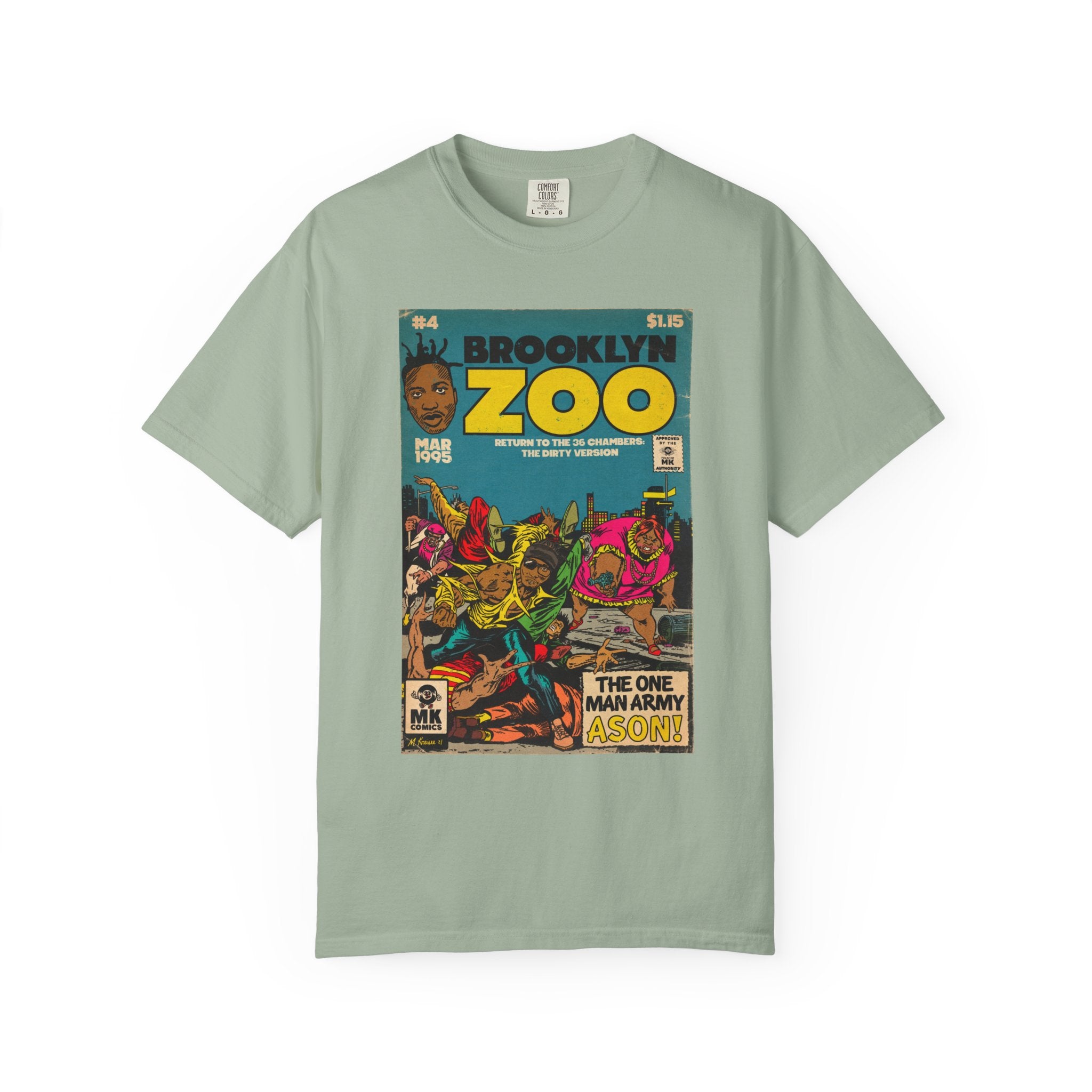 Brooklyn Zoo - Unisex Comfort Colors T-shirt