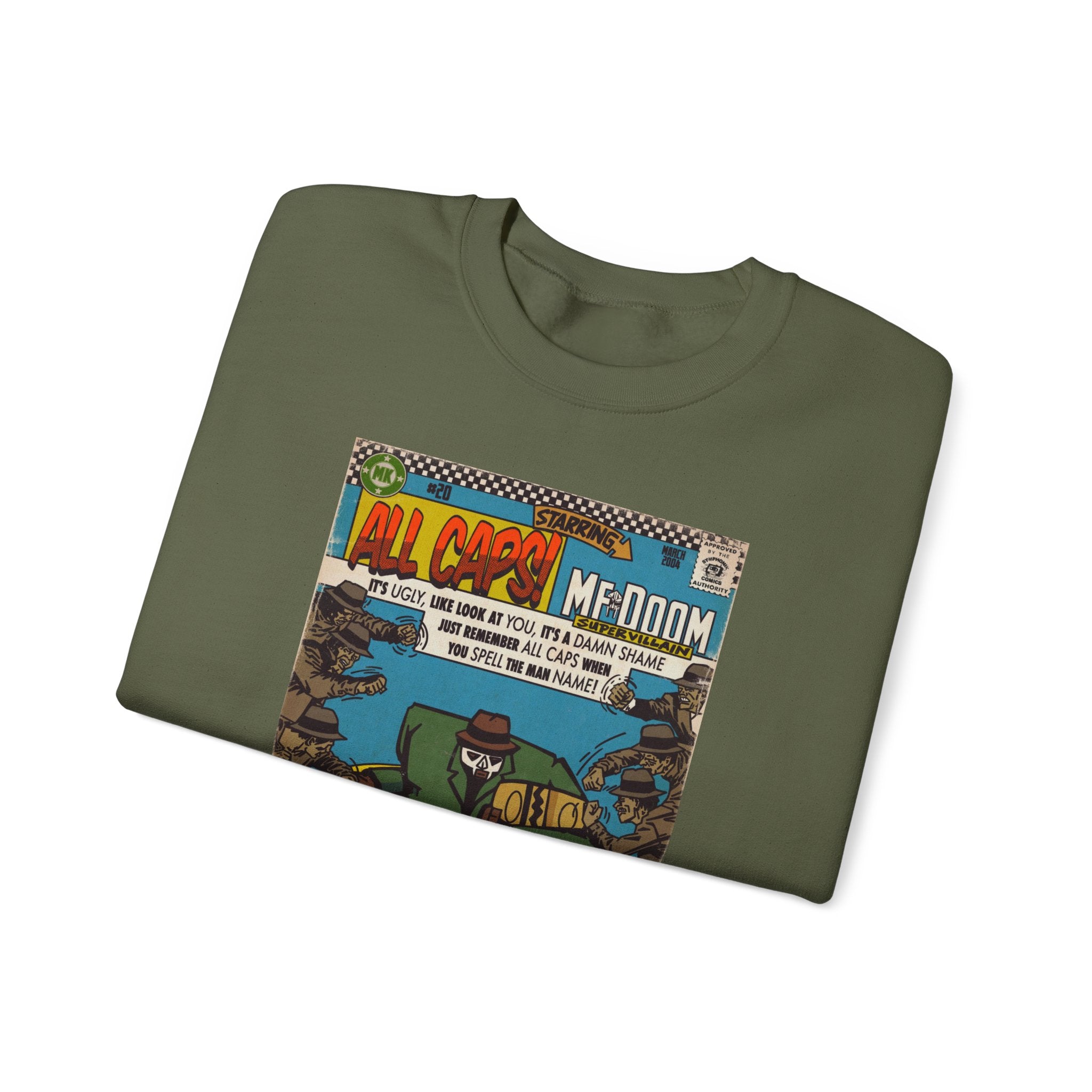 All Caps - Unisex Heavy Blend™ Crewneck Sweatshirt