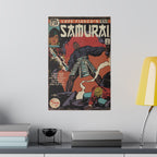 Samurai - Matte Canvas, Stretched, 0.75"