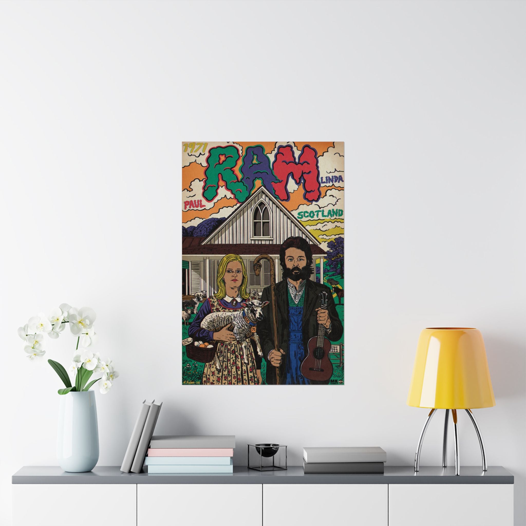 Ram - Matte Vertical Posters