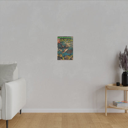 Badfish - Matte Canvas, Stretched, 0.75"