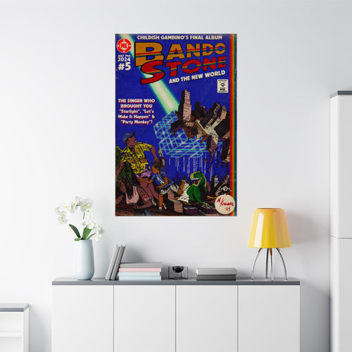 Bando Stone  - Matte Vertical Posters