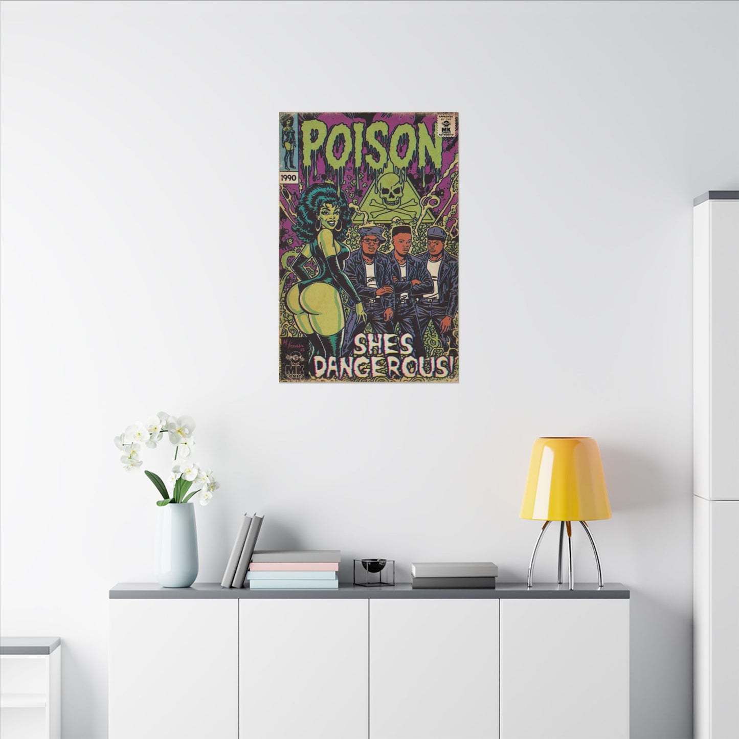 Poison - Matte Canvas, Stretched, 0.75" (Multi-Size)