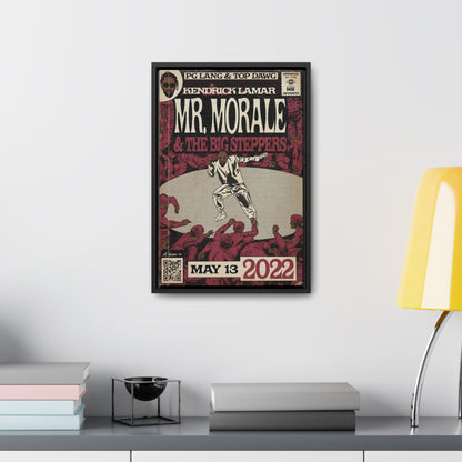 Kendrick Lamar - Mr. Morale & The Big Steppers - Gallery Canvas Wraps, Vertical Frame